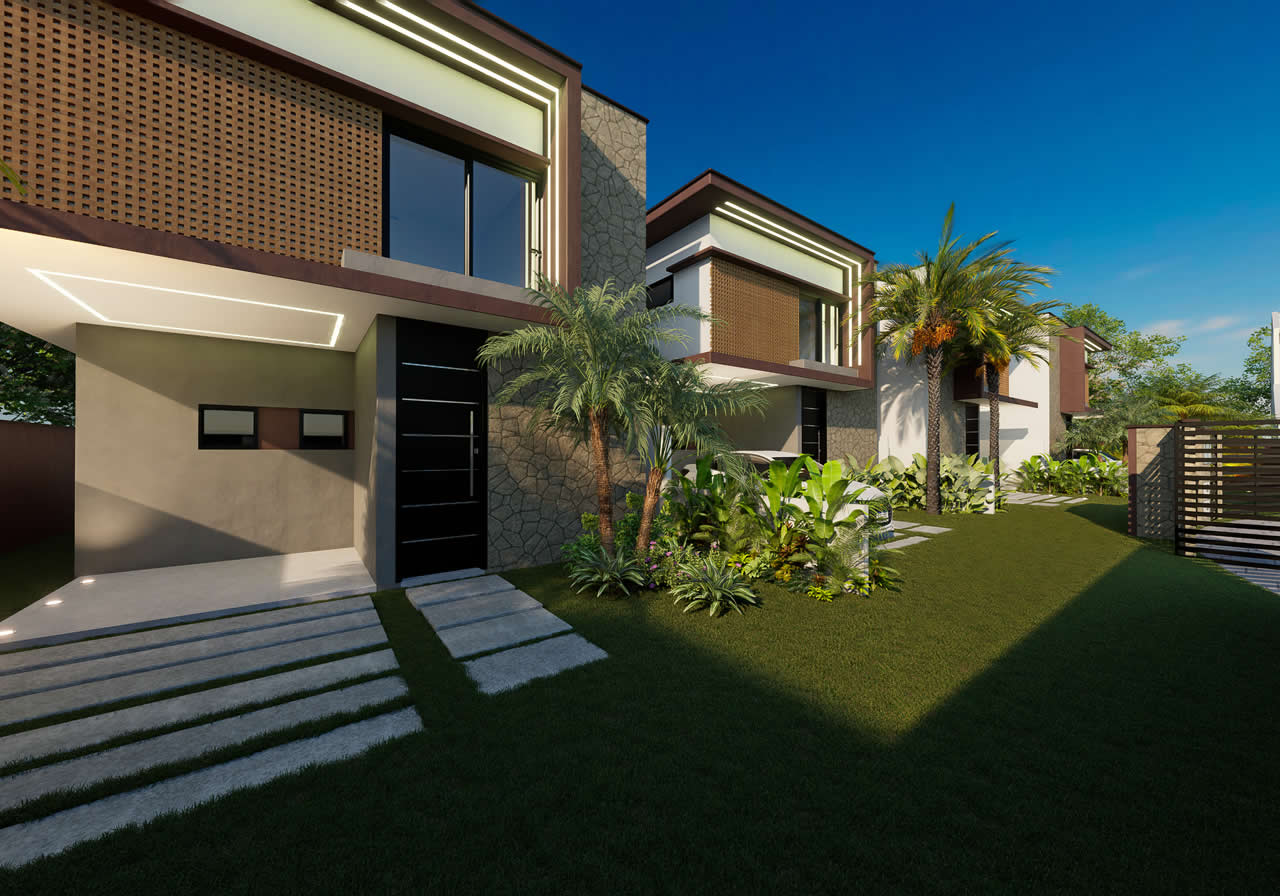 Suíte master — render interno